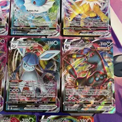 Pokemon TCG | Evolving Skies VMAX X8 Card Bundle Full Set Eeveelutions Holo Rare - Image 5