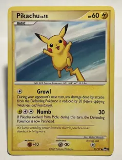Pikachu 15/17 POP Series 9 MP Pokemon Card - Image 1