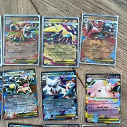 Pokemon TCG Foil Card Lot Mega Sharpedo EX, Mega Gardevoir EX, Trainer - 27 - Image 3