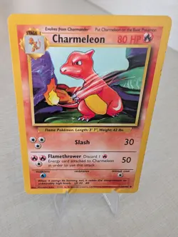 Charmeleon 24/102 Original Base Set NM Condition Pokemon Card - Image 1