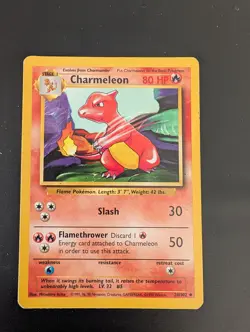 Charmeleon 24/102 Original Base Set NM Condition Pokemon Card - Image 4