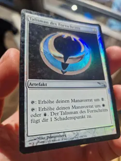 ⚡Magic MTG Talisman des Fortschritts foil Uncommon Deutsch near mint commander⚡ - Image 3