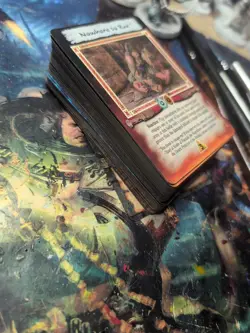 Legend of the Burning Sands 1998 Collector Trading Card Game CCG 75 Card Lot - Image 1