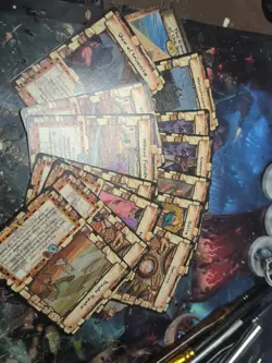 Legend of the Burning Sands 1998 Collector Trading Card Game CCG 75 Card Lot - Image 4