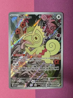 Kecleon IR 213/191 Surging Sparks Illustration Rare Holo Pokemon TCG Card NM - Image 1