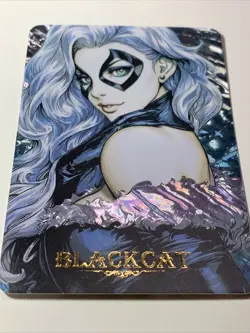 Black Cat Felicia Hardy 14 Goddess Anime Waifu Holo Art Card ACG Carddass Girl - Image 5