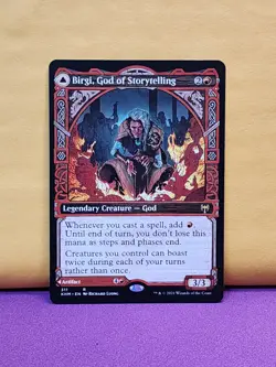 1x SHOWCASE Birgi, God of Storytelling, NM, KHM, Magic: the Gathering, MtG - Image 1