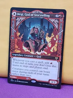1x SHOWCASE Birgi, God of Storytelling, NM, KHM, Magic: the Gathering, MtG - Image 2