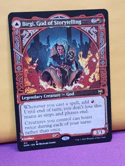 1x SHOWCASE Birgi, God of Storytelling, NM, KHM, Magic: the Gathering, MtG - Image 3