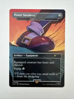 Power Sneakers - Lightning Greaves Secret Lair Drop Regular - Image 1