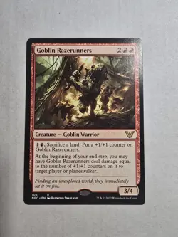 Goblin Razerunners Commander: Kamigawa: Neon Dynasty Regular - Image 1