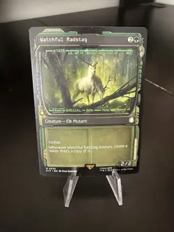 Watchful Radstag (Showcase) Universes Beyond: Fallout Regular - Image 1