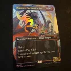 Prismari, the Inspiration (Borderless) Secrets of Strixhaven Foil - Image 1