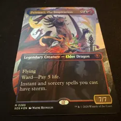 Prismari, the Inspiration (Borderless) Secrets of Strixhaven Foil - Image 2