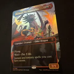 Prismari, the Inspiration (Borderless) Secrets of Strixhaven Foil - Image 3
