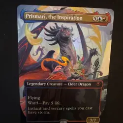 Prismari, the Inspiration (Borderless) Secrets of Strixhaven Foil - Image 4