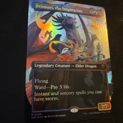 Prismari, the Inspiration (Borderless) Secrets of Strixhaven Foil - Image 5