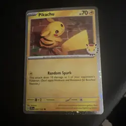 Pikachu 051 /162 Stamped 2026 Pokemon Day 30 Promo TCG - NM - Image 1