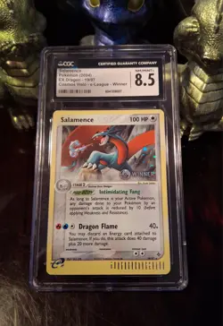✨2004 Pokemon EX Dragon e-League Salamence 19/97 Holo 2004 Winner CGC 8.5✨ - Image 5