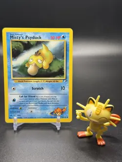 Misty's Psyduck 054/132 Pokemon Gym Heroes Regular - LP - Image 1