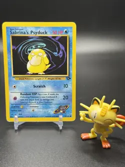 Sabrina's Psyduck 99/132 Pokemon Gym Challenge Regular - MP - Image 1