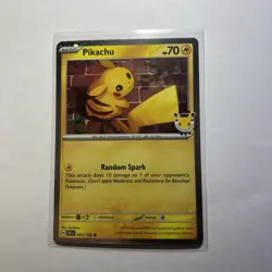 Pokemon TCG Pikachu Pokemon Day 2026 Promo - Image 1