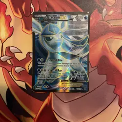 Glaceon EX (Full Art) 116/124 Fates Collide Holo Pokemon TCG - Image 1