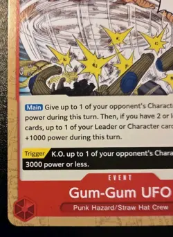 Gum-Gum UFO OP10-020 Uncommon Royal Blood One Piece Card Game - Image 4