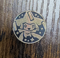 Jirachi Coin Pokemon Trading Card Game Coin Vintage - Image 1