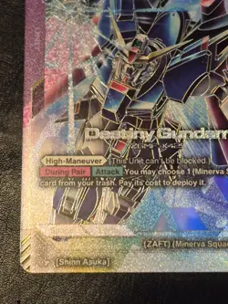 Destiny Gundam LR++ GD04-050 - Gundam Card game Phantom Aria - (MINT) English - Image 3