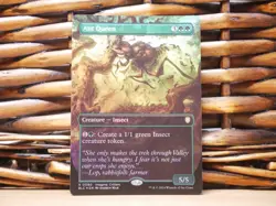 MTG Ant Queen 0080 FOIL RARE BORDERLESS | NM Near Mint | BLC | 2024 - Image 1