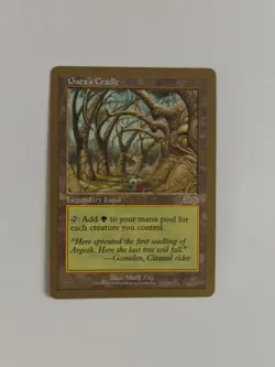 MTG Gaea's Cradle Gold Border 1999 Magic The Gathering - Image 1