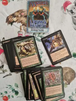 Magic The Gathering URZA'S DESTINY FIENDISH NATURE Opened - Image 2