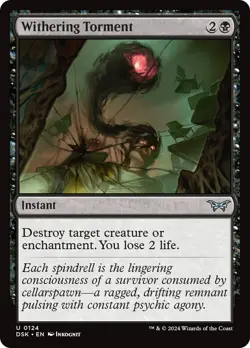 Withering Torment [Duskmourn: House of Horror] - Image 1