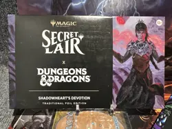 MTG Shadowheart’s Devotion ✨FOIL✨ [Secret Lair DND] Sealed Pack - Image 1