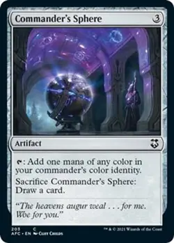Commander's Sphere NM #203 Commander: (AFC) MTG - Image 1