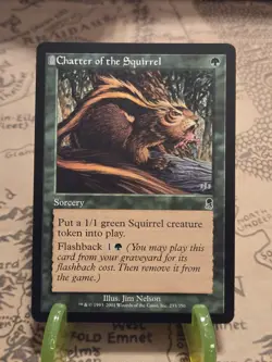 MTG Chatter of the Squirrel Odyssey Regular Common NM - Image 1