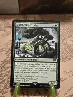 MTG Slumbering Trudge Secrets of Strixhaven Regular Rare NM - Image 1