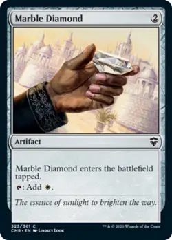 MTG - Marble Diamond - Commander Legends - NM, English Magic FLAT RATE SHIP - Image 1