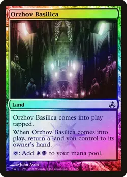 Orzhov Basilica FOIL Guildpact PLD Land Common MAGIC GATHERING CARD ABUGames - Image 1