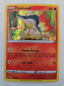 Cyndaquil SWSH221 Holo P Sword & Shield Promo NM/M Pokemon - Image 1