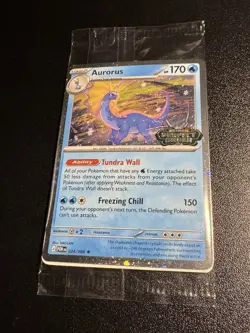 Pokemon Perfect Order Aurorus Cosmos Holo Stamped Promo 024/088 - Image 1