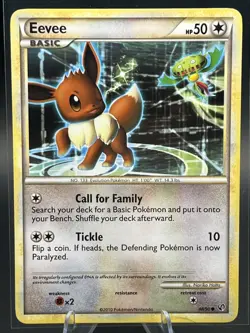 Pokemon Card Eevee Undaunted Common 48/90 MP - Image 1