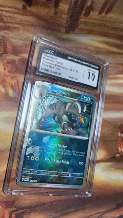 Pokemon Houndoom (Poke Ball Holo) 063/131 Prismatic Evolutions CGC 10 Gem Mint - Image 5