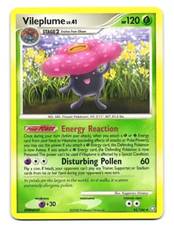 Vileplume 45/146 Rare Legends Awakened LP - Image 1