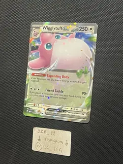 Pokemon ENGLISH - 151 - Wigglytuff Ex - 040/165 - Full Art - M/NM - Image 4