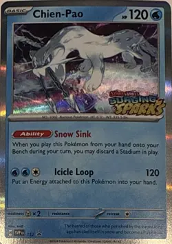 Chien-Pao 152 Holo P Scarlet & Violet Promo Pokemon NM - Image 1