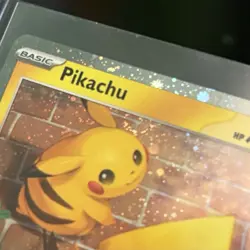 Pikachu 051/162 Cosmo Holo 2026 Pokemon Day w/Swirl - Image 4