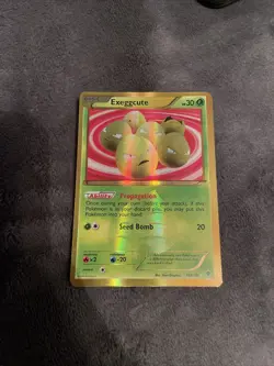 Pokemon Black & White Plasma Blast Exeggcute 102/101 Secret Rare - Image 1