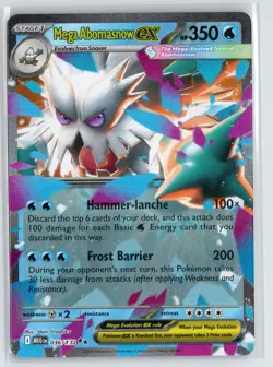 Pokemon ME01: Mega Evolution #036/132 Mega Abomasnow ex NM - Image 1